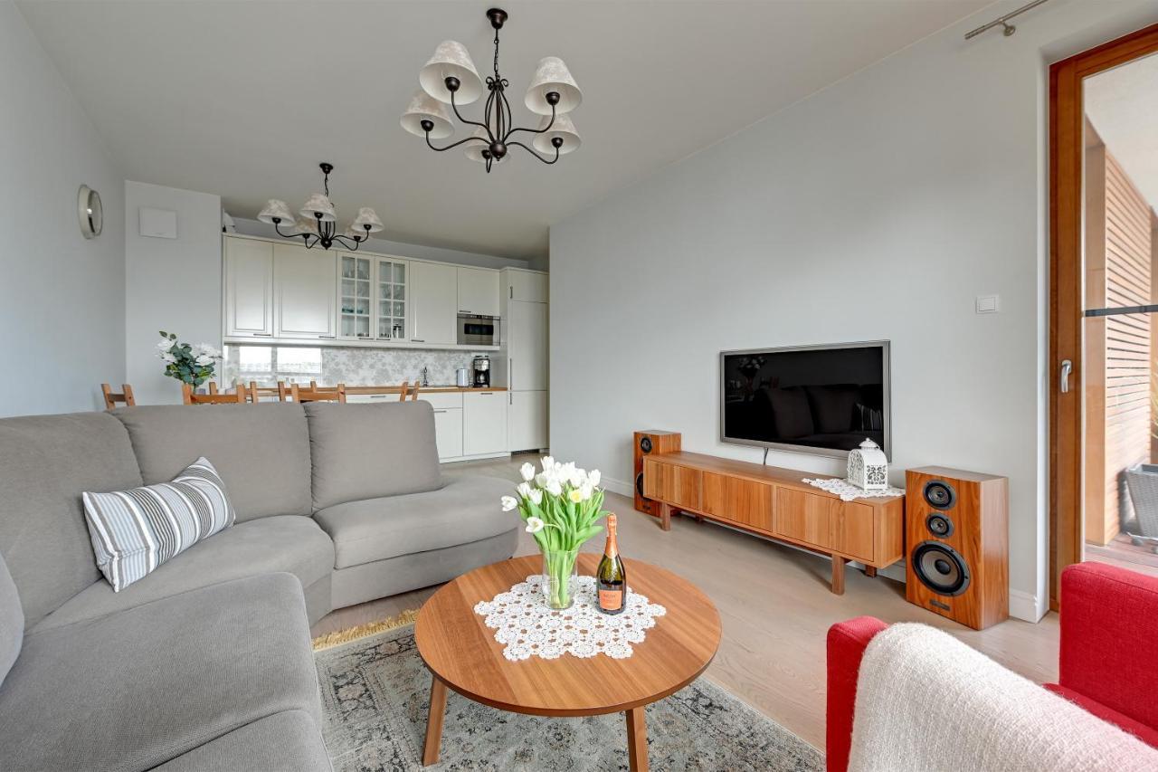 Apartments Riva - Nadmorski Dwor Premium 格但斯克 外观 照片