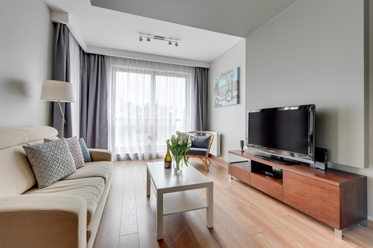 Apartments Riva - Nadmorski Dwor Premium 格但斯克 外观 照片