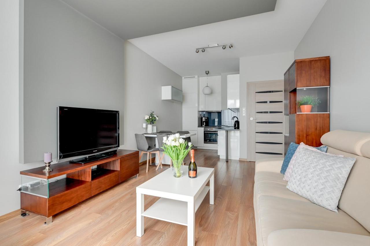 Apartments Riva - Nadmorski Dwor Premium 格但斯克 外观 照片